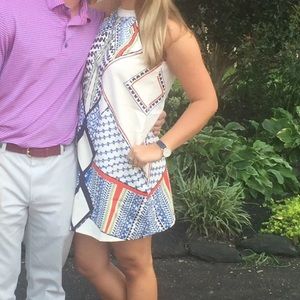 Venus High Neck Tribal Dress - Size Small